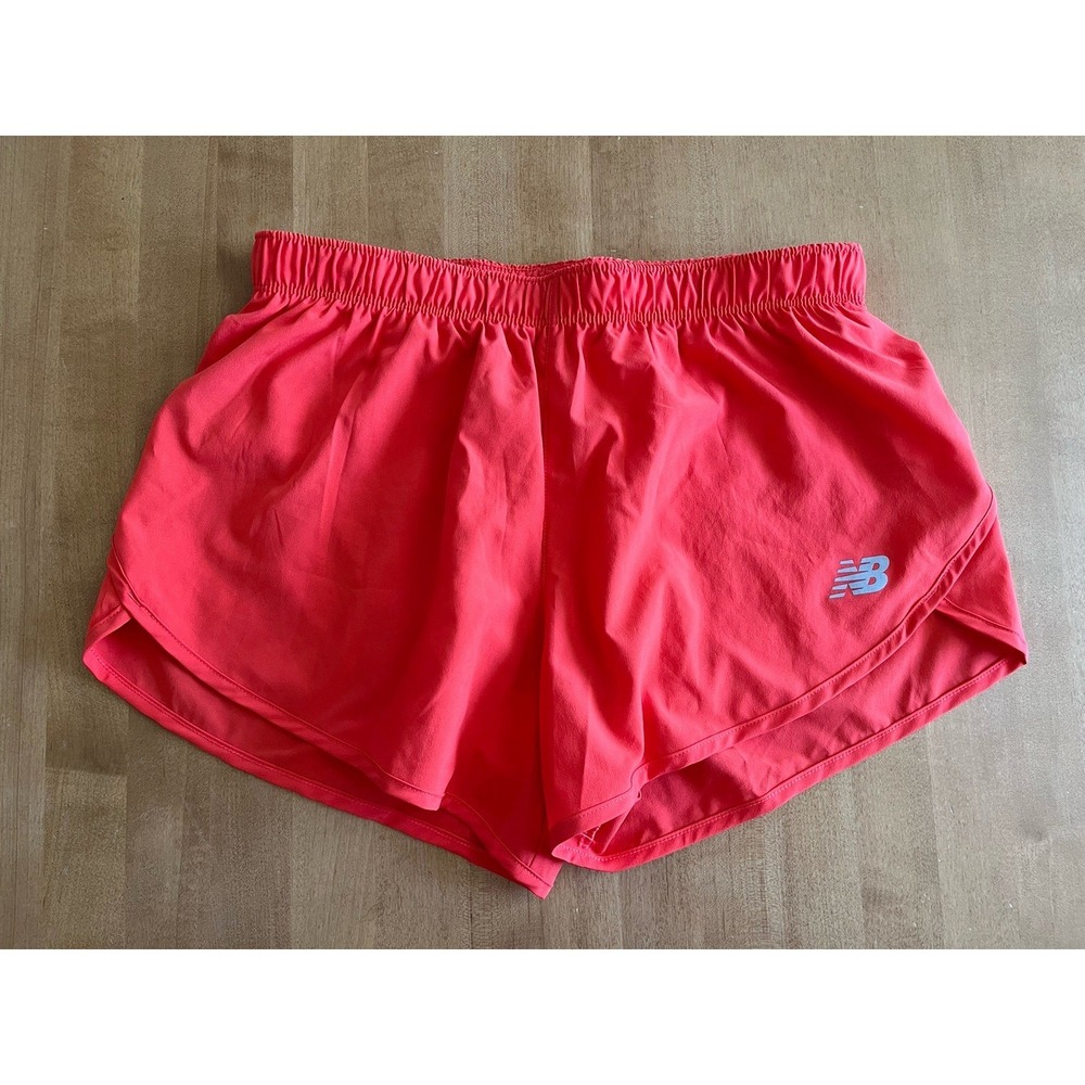 New Balance Women's Running Shorts Red Sz Small Athletic Active Yoga Workout
